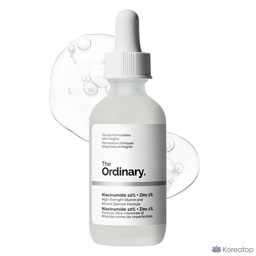 Эссенция The Ordinary с ниацинамидом 10% и цинком 1%, 60 мл, 1 шт.