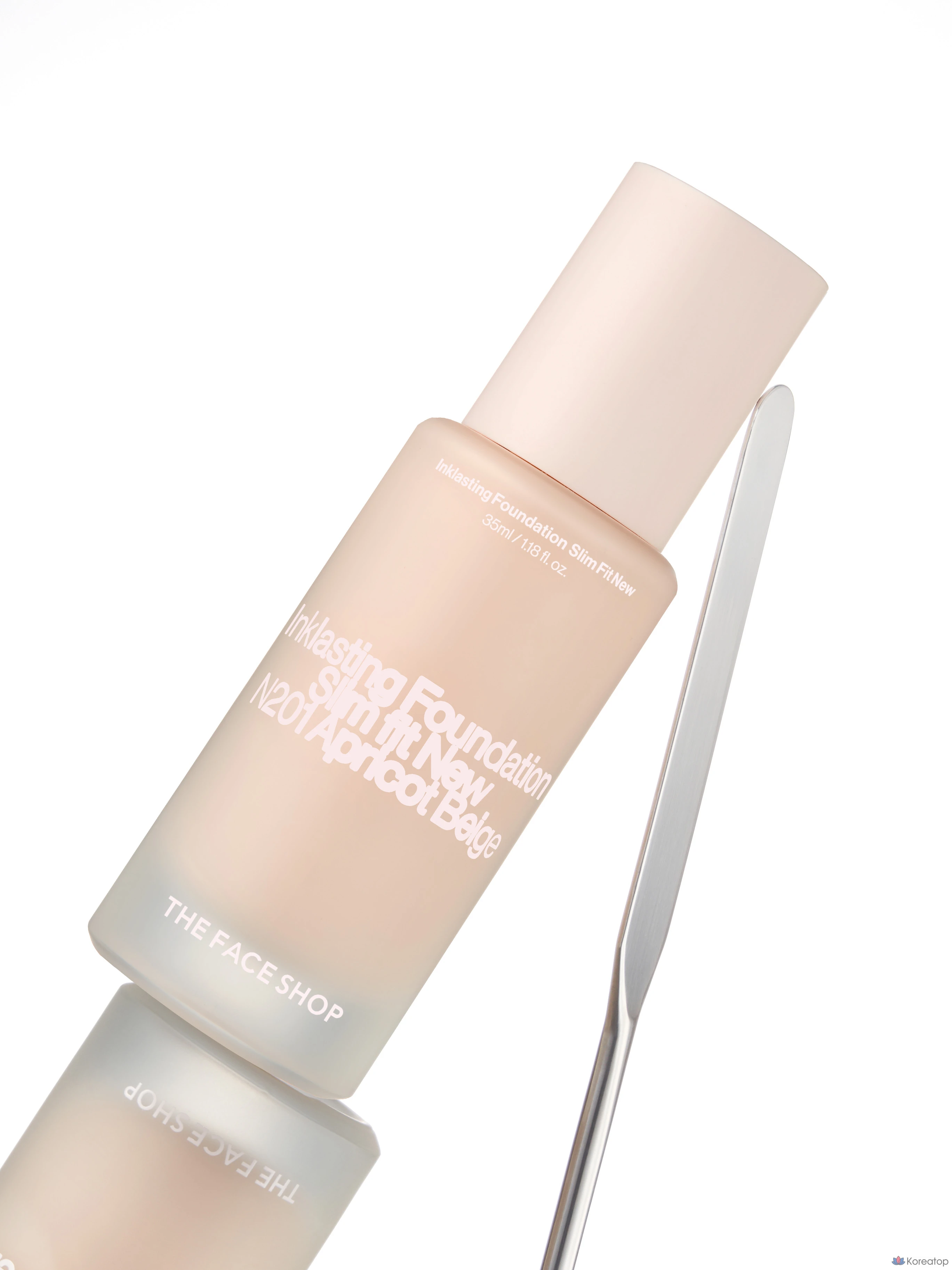 Тональный крем The Face Shop Ink Lasting Foundation Slim Fit, 35 мл, N201, 1 шт., фото 3