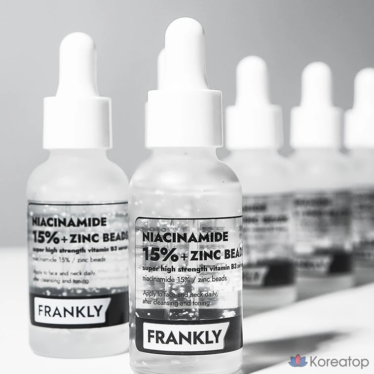 Сыворотка Frankly с ниацинамидом 15% и цинковыми гранулами, 30 мл, 1 шт.