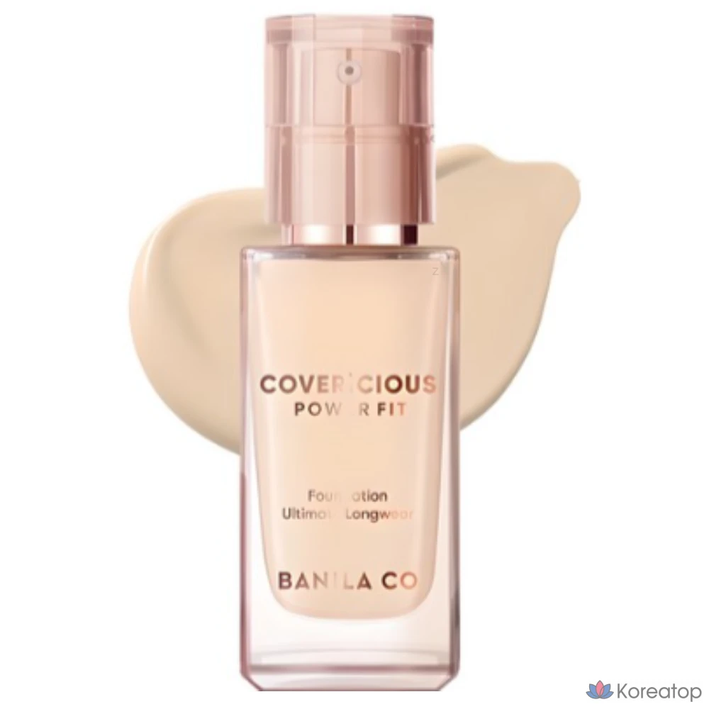 Тональный крем Vanillaco Covericious Power Fit Foundation, 30 мл, 1 шт., оттенок 21 Ivory (теплый тон)