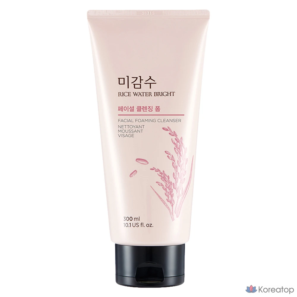 Очищающая пенка для лица The Face Shop Unscented Bright Cleansing Foam, 300 мл, 1 шт.