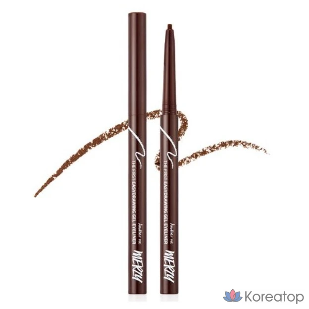 Гелевая подводка для глаз MERZY the First Easy Drawing Gel Eyeliner, 0.14g, EG3 MAROON, 1 шт.