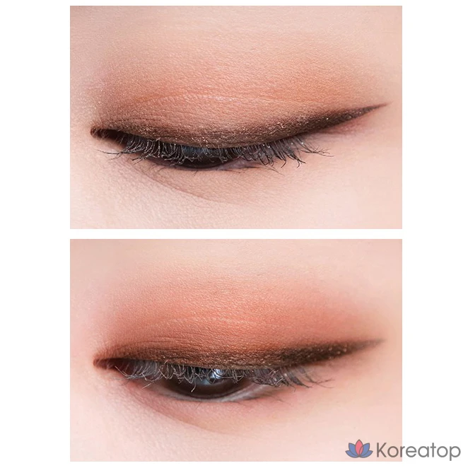 Палетка теней для век ROM&ND Better Than Eyes, M01, цвет сушеной яблоневой зелени, 1 шт., фото 3