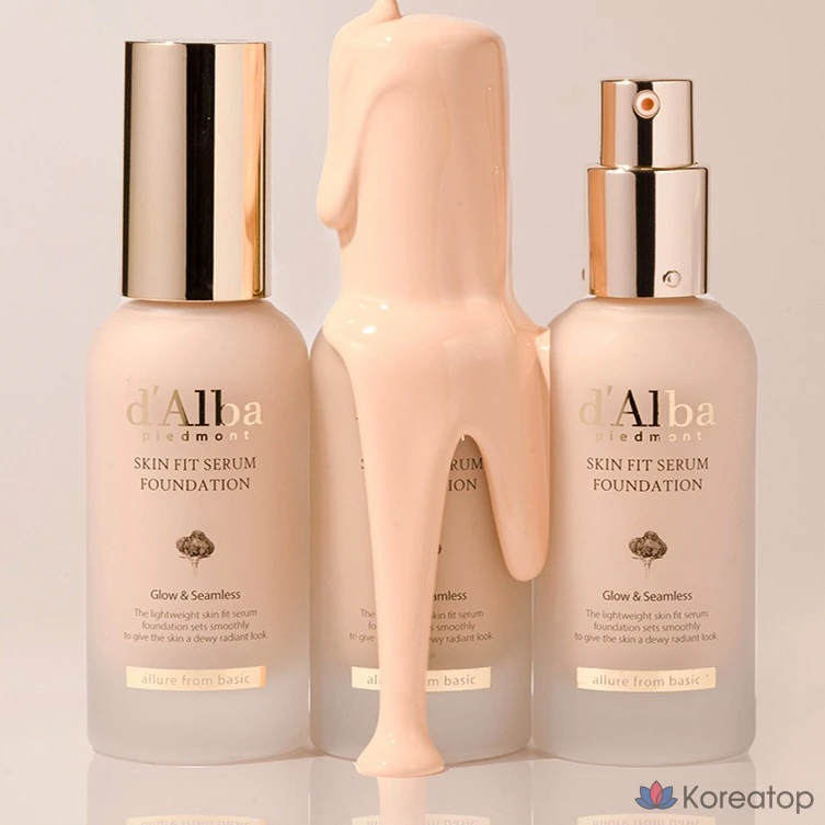 Тональная сыворотка D'alba Skin Fit, 30 мл, 1 шт., № 21, фото 9