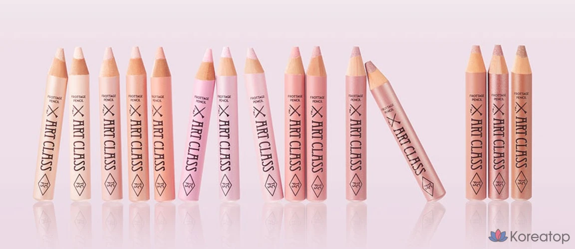 Карандашные тени для век Too cool for school Art Class Frottage, № 16, цвет «Молочно-розовый», 1 шт., фото 9