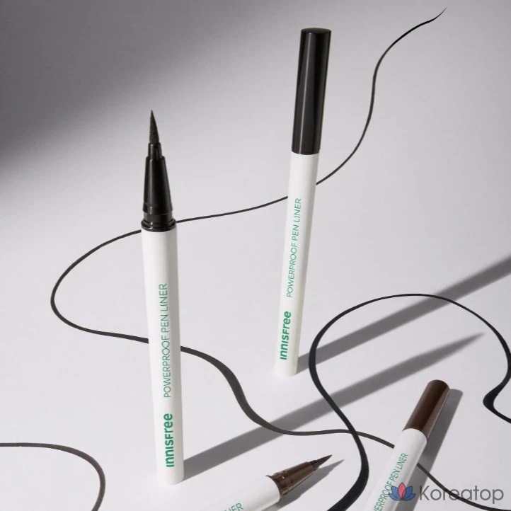 Подводка для глаз Innisfree New Powerproof Pen Liner, 0,6 г, № 1, черная, 1 шт., фото 4