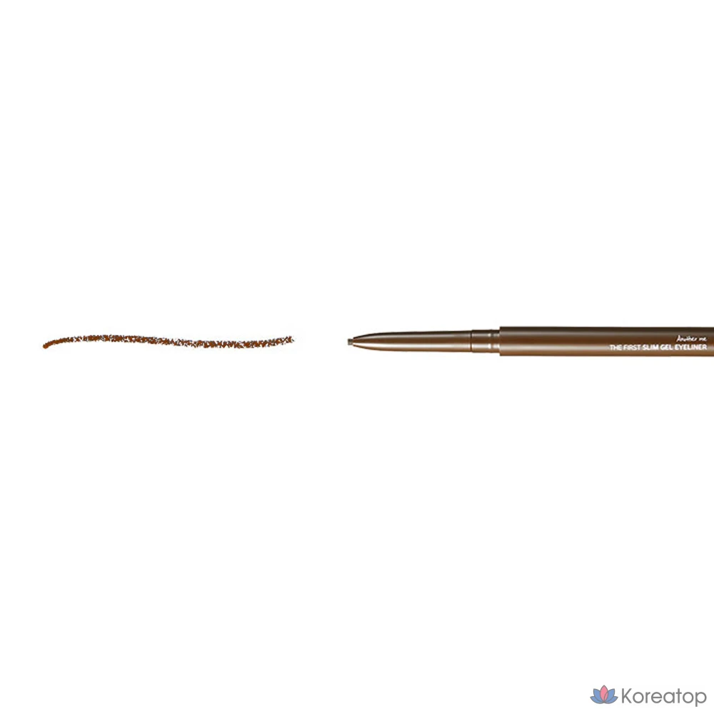 Гелевая подводка для глаз MERZY the First Slim Gel Eyeliner, 0.05g, GS4, коричневый кварц, 1 шт.