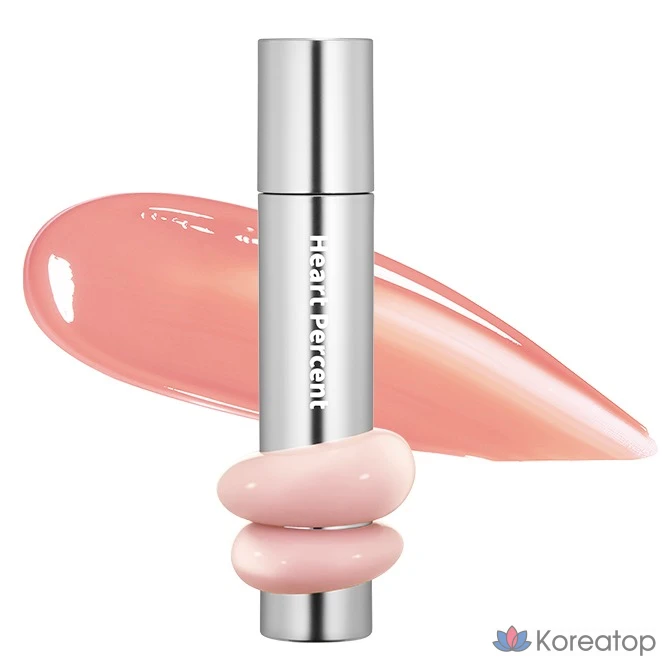 Тинт для губ Heart Percent Dot On Mood One Way Glow 4 г, оттенок Peach Milk, 1 шт.