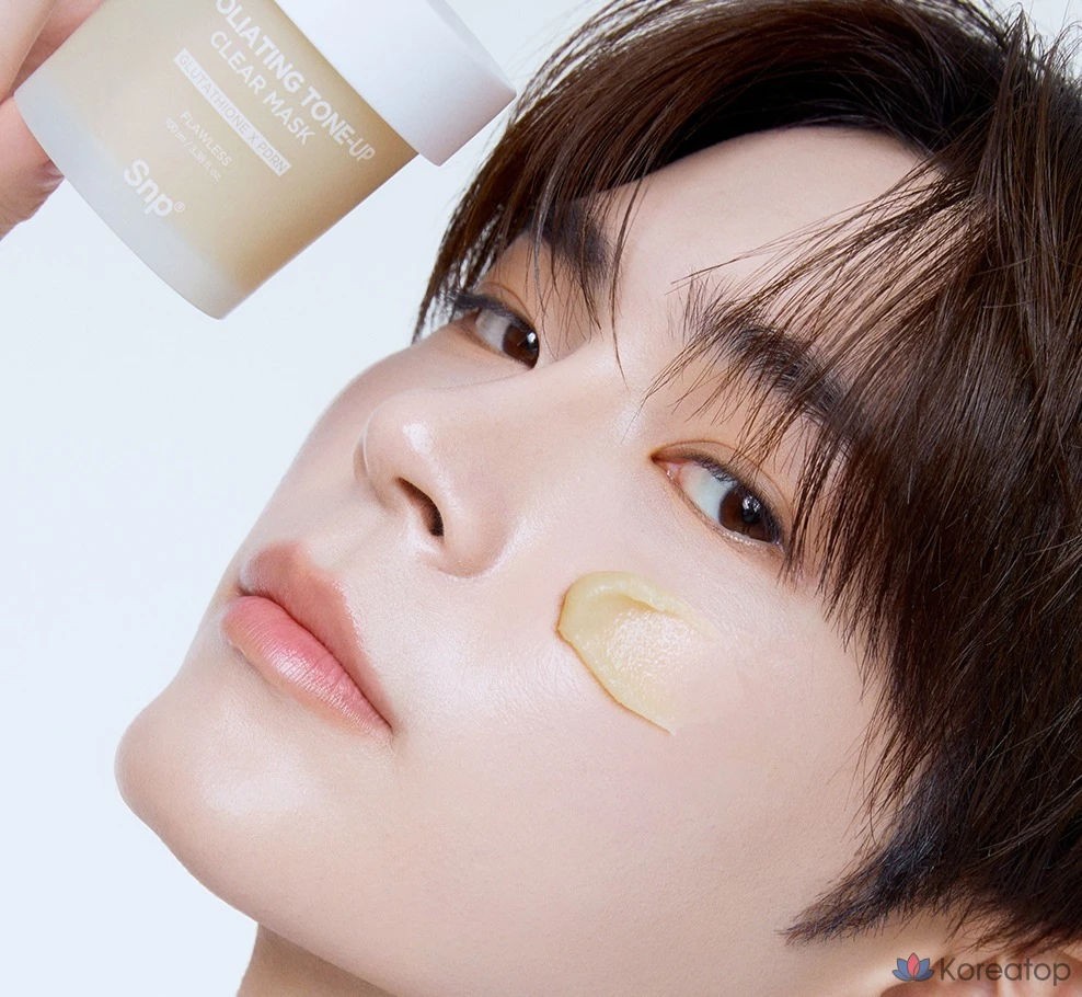 Маска для лица SNP Clear Tone Vitality Mask, 100 мл, 1 упаковка, 4 штуки, фото 8