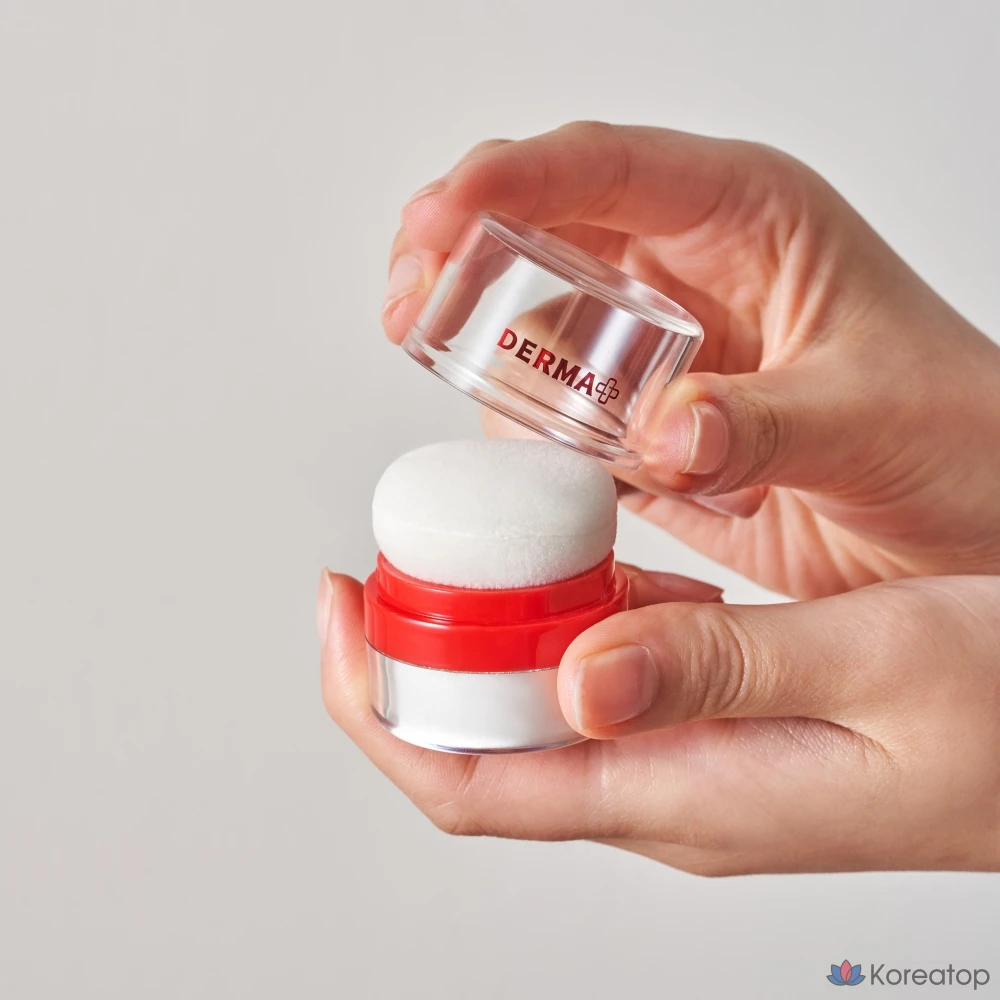 Сухой шампунь-порошок Akei Derma+ No-Sebum для волос с фруктовым ароматом, 4 г, 1 шт.