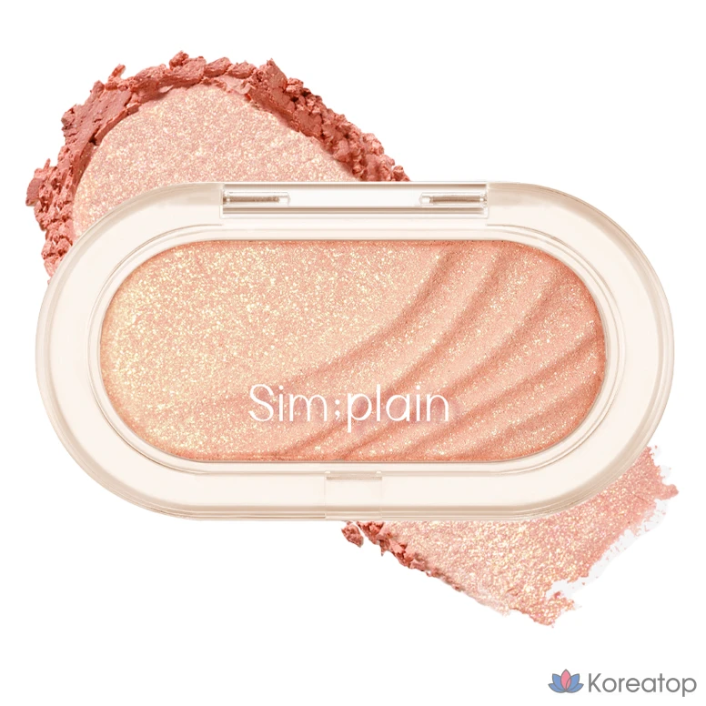Simplene Gleam On Cheek, 08 Desert Peach, 1 шт.