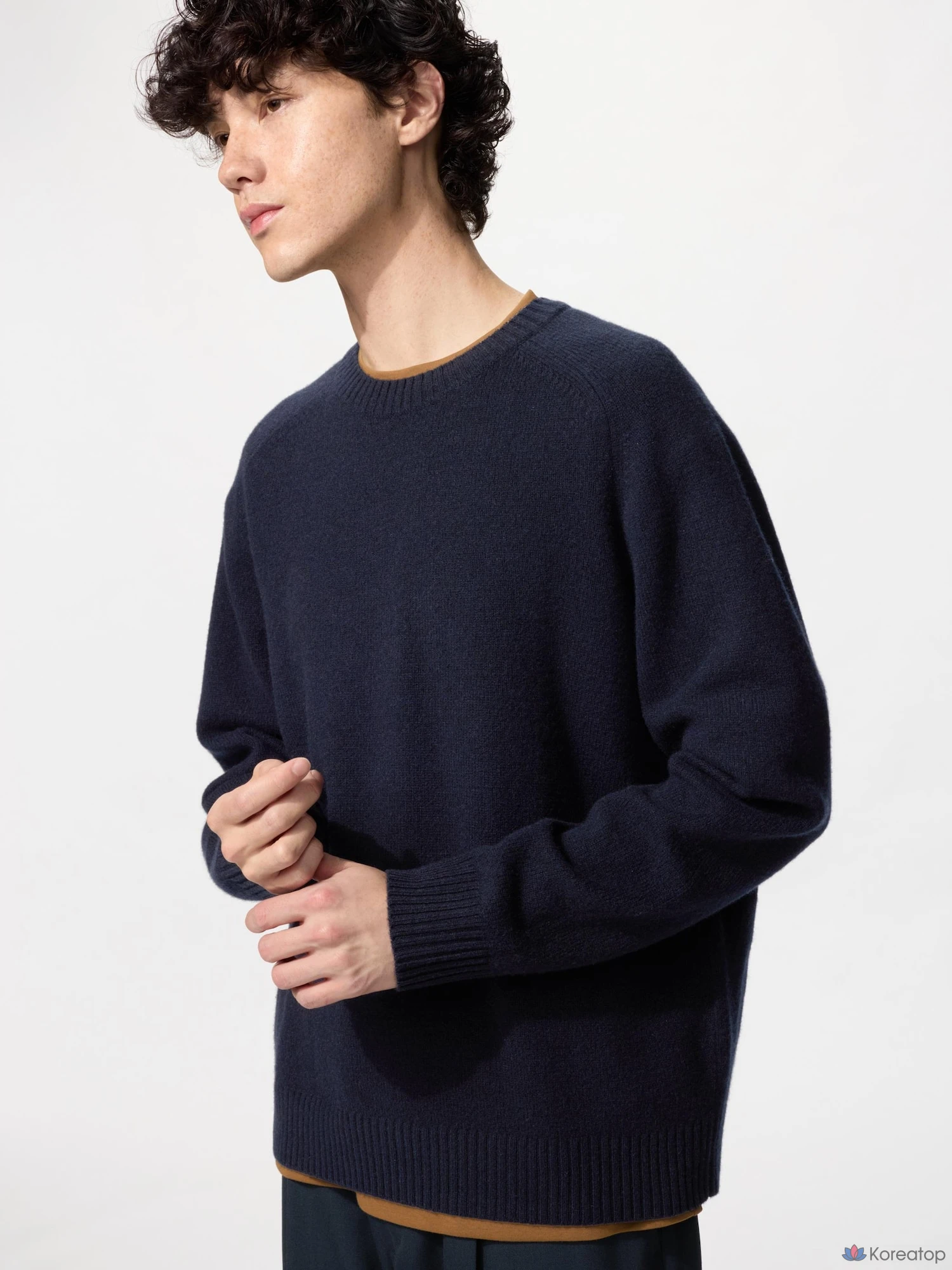 Свитер Uniqlo Lambswool Crew Neck Sweater