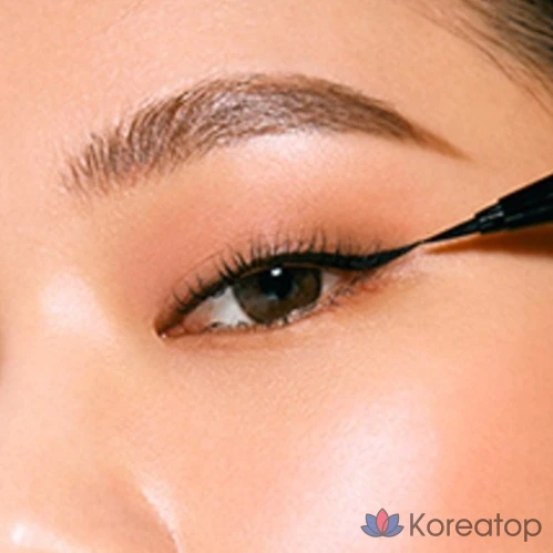 Подводка для глаз Clio Superproof Brush Eyeliner Kill Black, 0.5 мл, 1 шт., фото 7