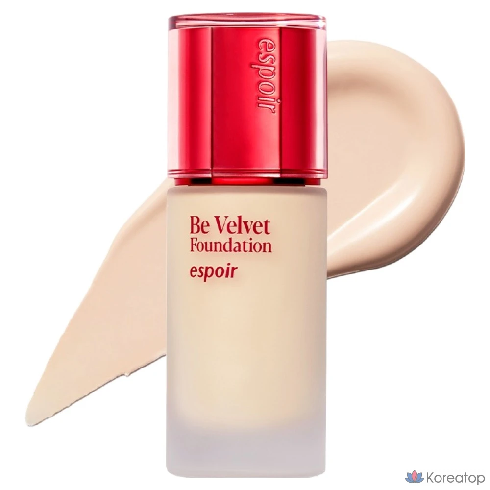 Тональный крем Espoir Bevelvet SPF22 PA++ 30 г, 1 шт., оттенок 21N Neutral Ivory