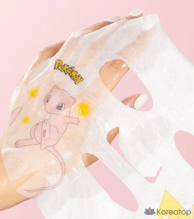 Маска для лица JM Solution Pokemon Stamp в аминокислотной упаковке, 30 мл, 10 штук, 5 штук, фото 8