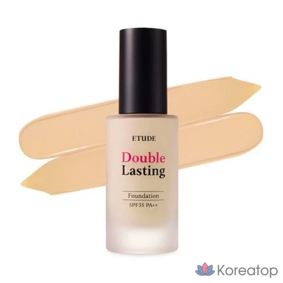 Тональный крем Etude Double Lasting Foundation 30 г, 1 шт., 21C1 Petal