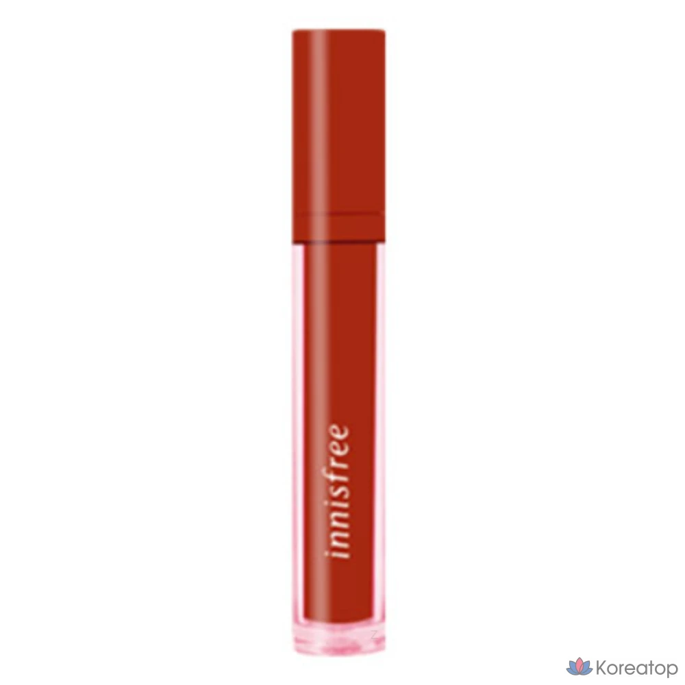 Тинт для губ Innisfree Fruity Squeeze, 4 г, оттенок кирпично-красный (Delicious Fig), 4 мл, 1 шт.