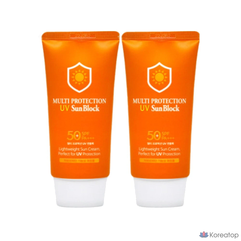 Солнцезащитный крем 3W Clinic Multi-Protection Sunblock Cream 70 мл SPF50