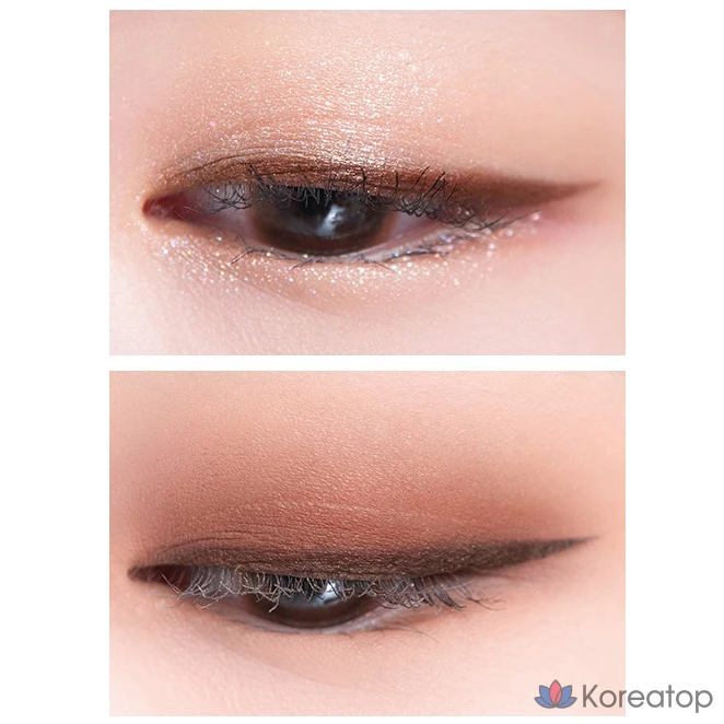 Палетка теней для век ROM&ND Better Than Eyes, M01, цвет сушеной яблоневой зелени, 1 шт., фото 4