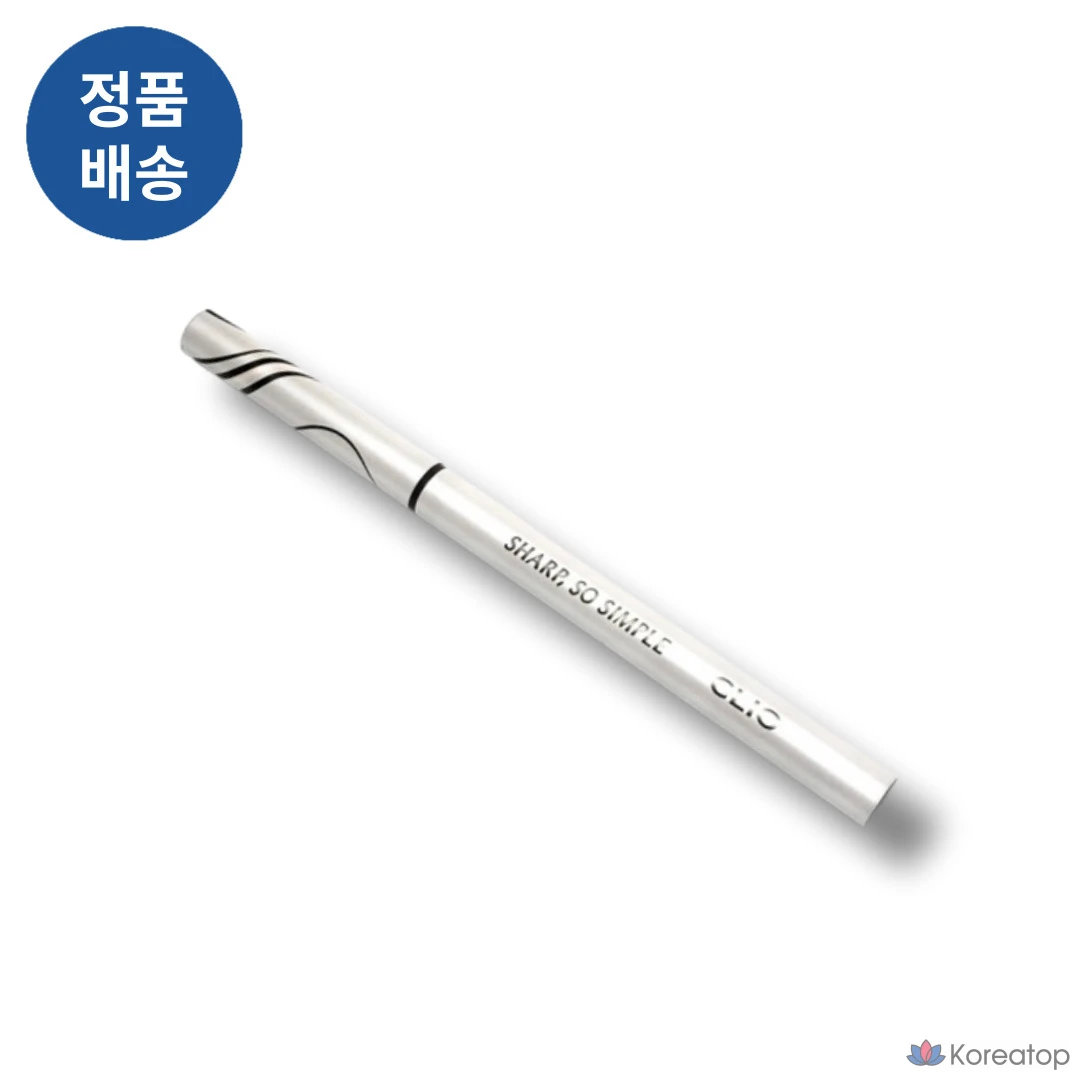 Водостойкий карандаш для глаз Clio Sharp So Simple, 7 видов, #O6 Ванильно-бежевый, 1 шт.