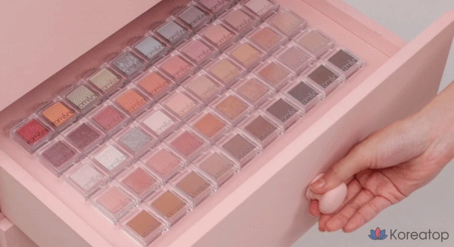 Однотонные тени для век ROM&ND Slide-In, S10 Jambon Pink, 1 шт., фото 4