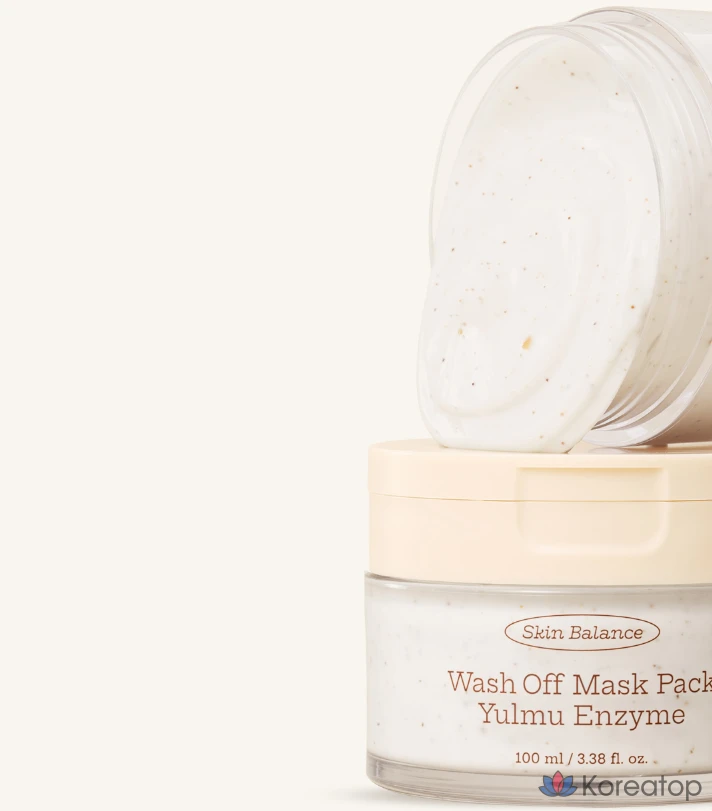 Смываемые энзимные маски для лица Ariel Skin Balance Yulmu, 100 мл, 1 упаковка, 4 упаковки., фото 9