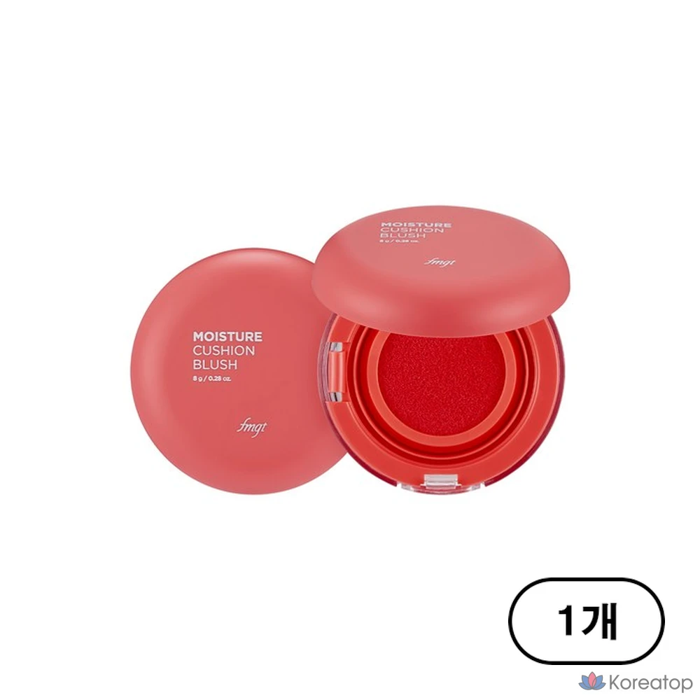 Увлажняющие румяна в кушоне The Face Shop, 8 г, красные, 1 шт.