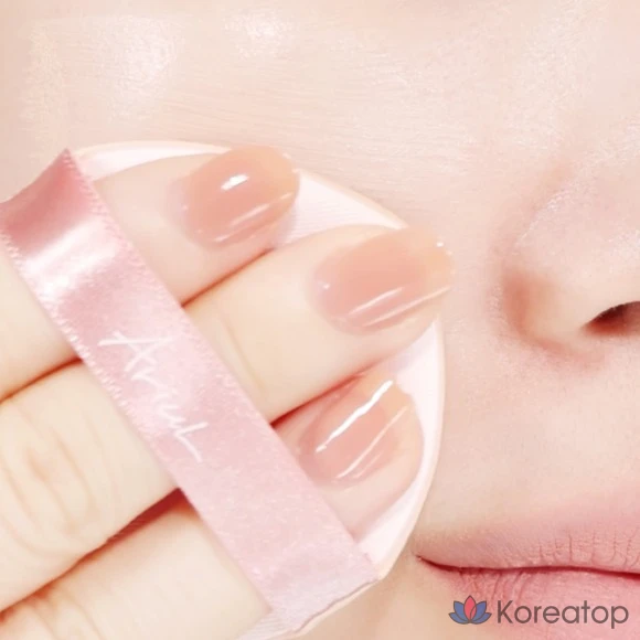 Тональный крем-кушон Ariel Ink Feeder Cover Lasting Cushion Foundation SPF50+ PA++++ 15 г, 02 Nudy Natural No. 21, 1 шт., фото 7