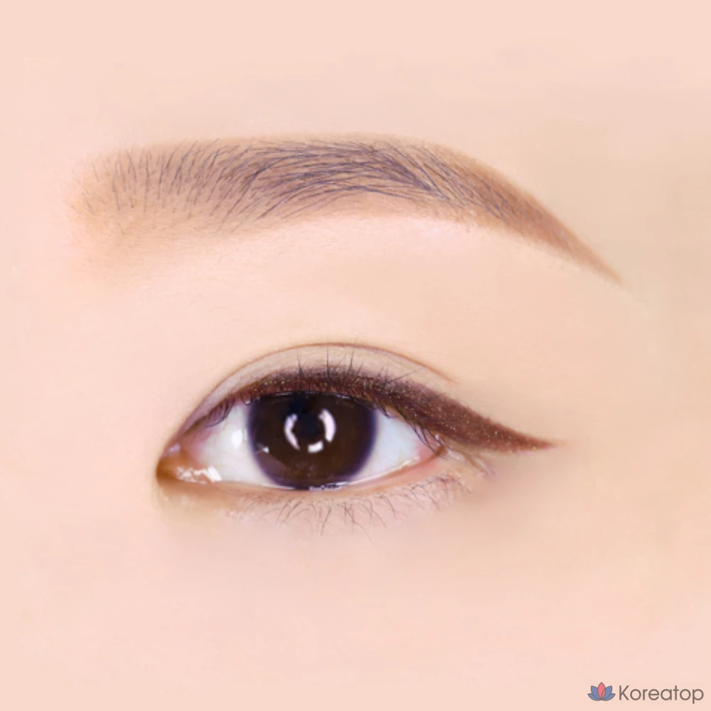 Гелевая подводка для глаз MERZY the First Slim Gel Eyeliner, 0.05g, GS4, коричневый кварц, 1 шт.