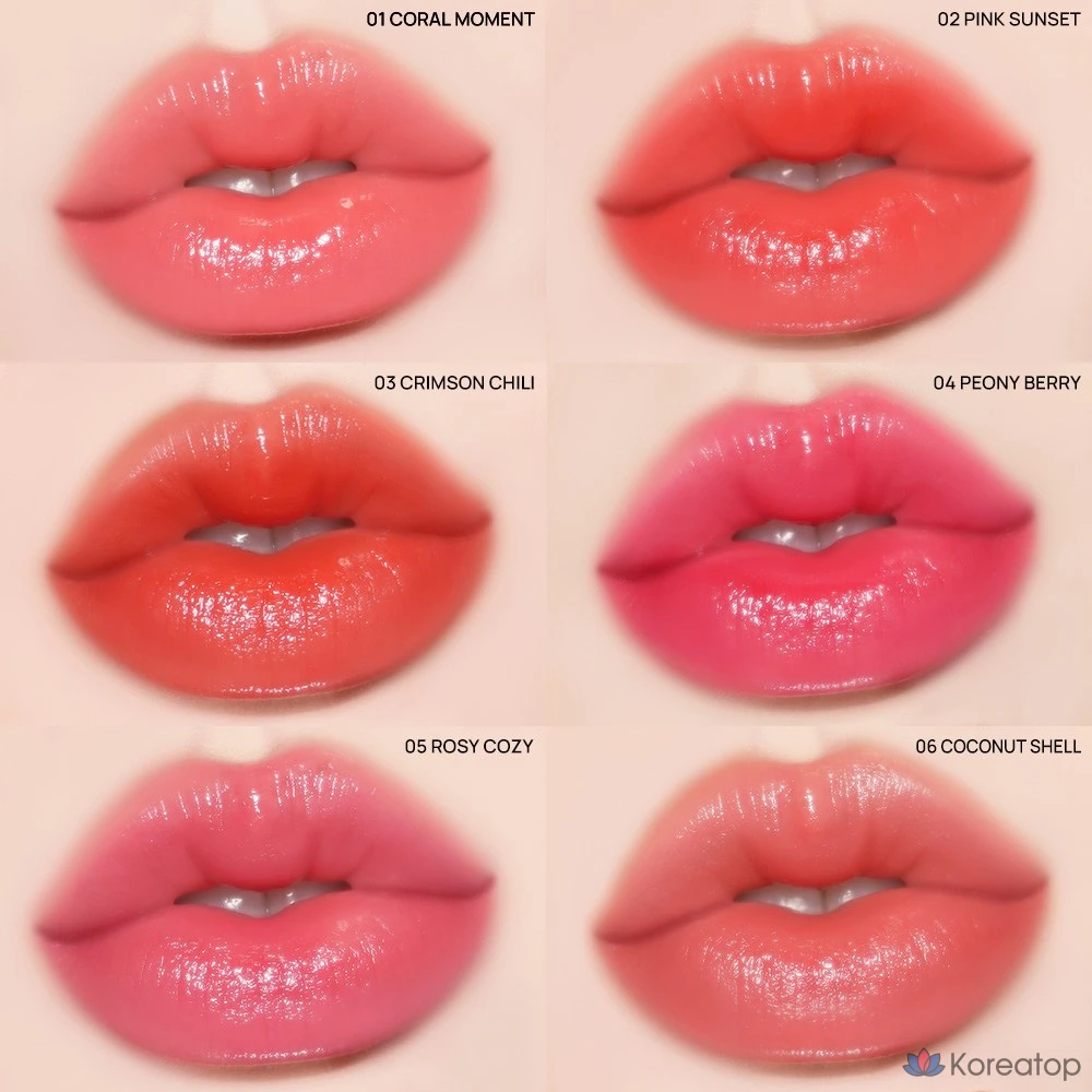 YNM Candy Gloss Balm, 1 шт., 06 кокосовая скорлупа, фото 2