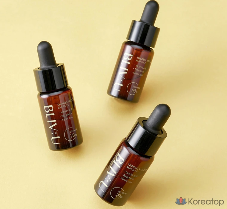 Blive:U The Real Vita C 20 ампул, 12 мл, 1 шт.