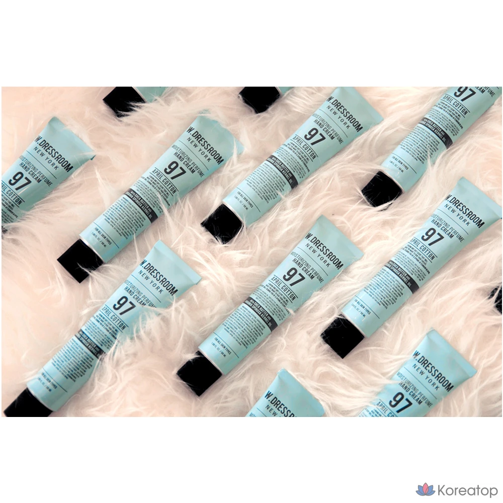 Парфюмированный крем для рук W.Dressroom 97 April, аромат хлопка, 1 шт., 50 мл