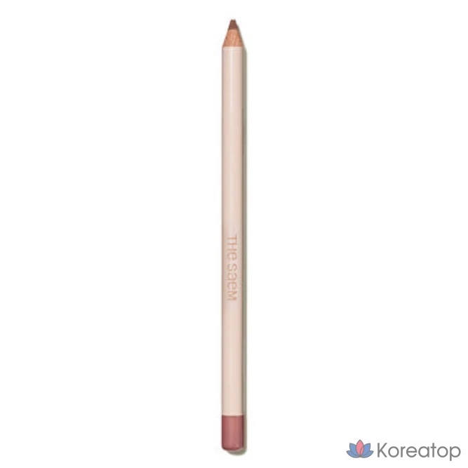 Карандаш для губ The Saem Cover Perfection, 2 г, цвет 04 Taro, 1 шт.