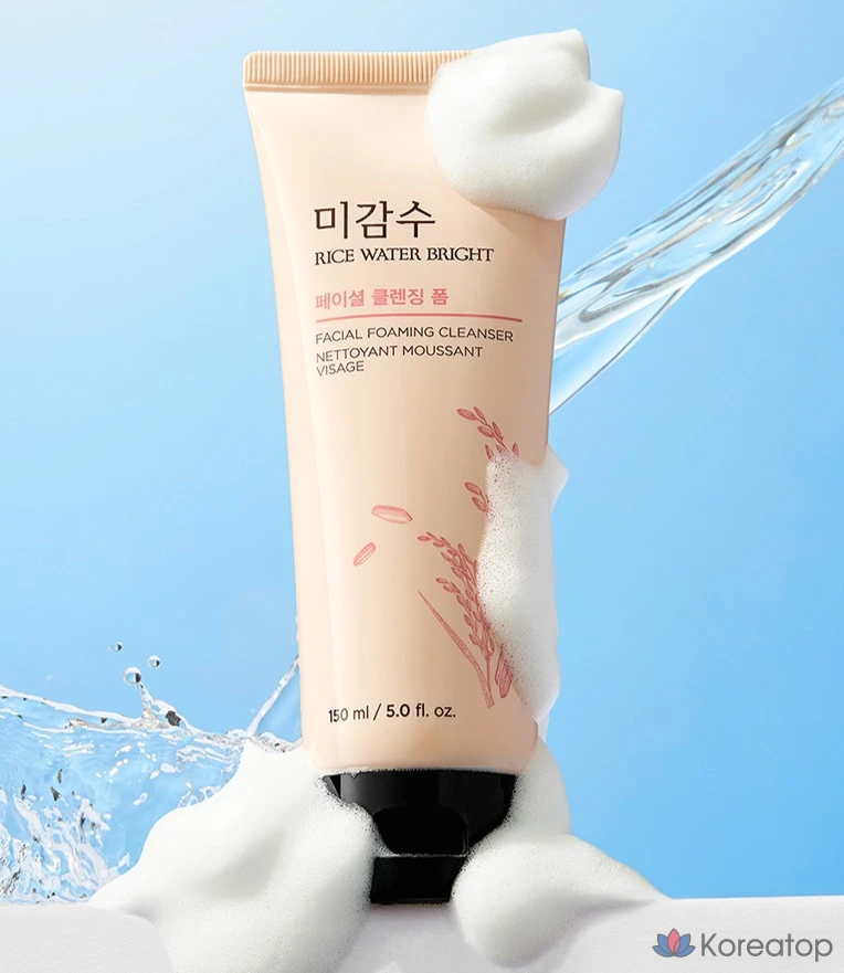 Очищающая пенка для лица The Face Shop Unscented Bright Cleansing Foam, 300 мл, 1 шт., фото 3