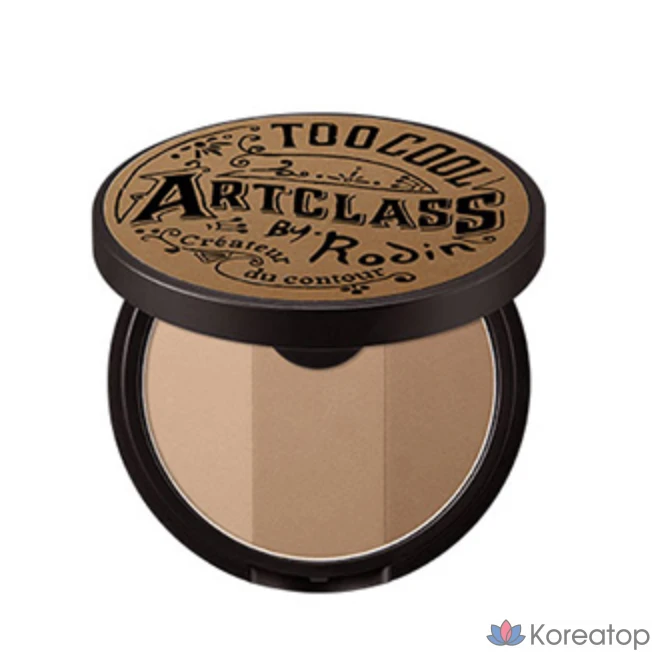 Набор для рисования Too cool for school Art Class от Rodin Shading Expert 9.5g + двусторонняя контурная кисть, нейтральный цвет, 1 шт., фото 2