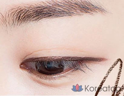 Подводка для глаз The Saem Eco Soul Powerproof Ultra Slim Eyeliner, 0.1g, шоколадно-коричневый цвет, 1 шт., фото 2