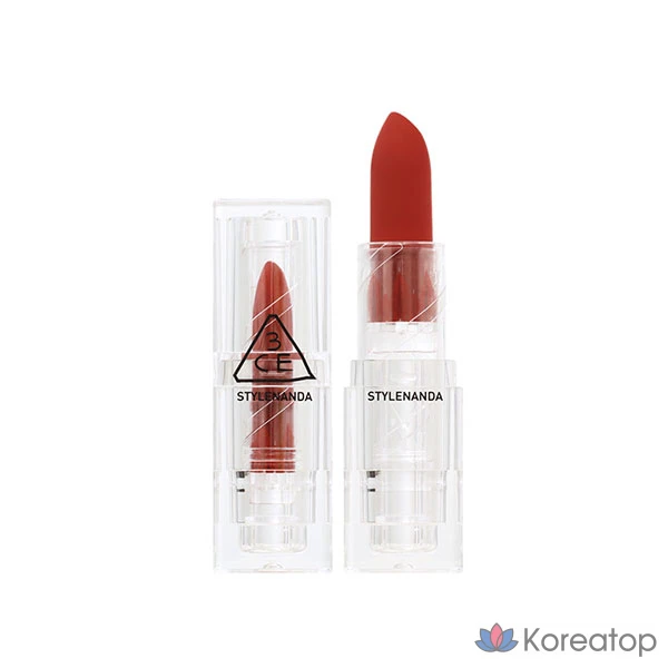 Матовая помада 3CE Soft Matte Lipstick, оттенок RED MUSE, 3,5 г, 1 шт.