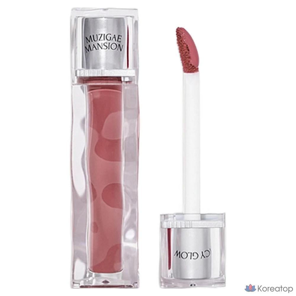 Блеск для губ Rainbow Mansion Icy Glow, 07 NOBLE, 1 шт.