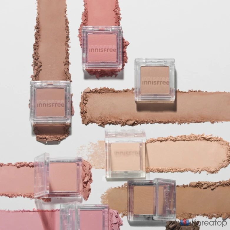 Палетка теней Innisfree My Palette My Eyeshadow Matte, № 32, оттенок «Абрикосовый цветок», 1 шт., фото 6