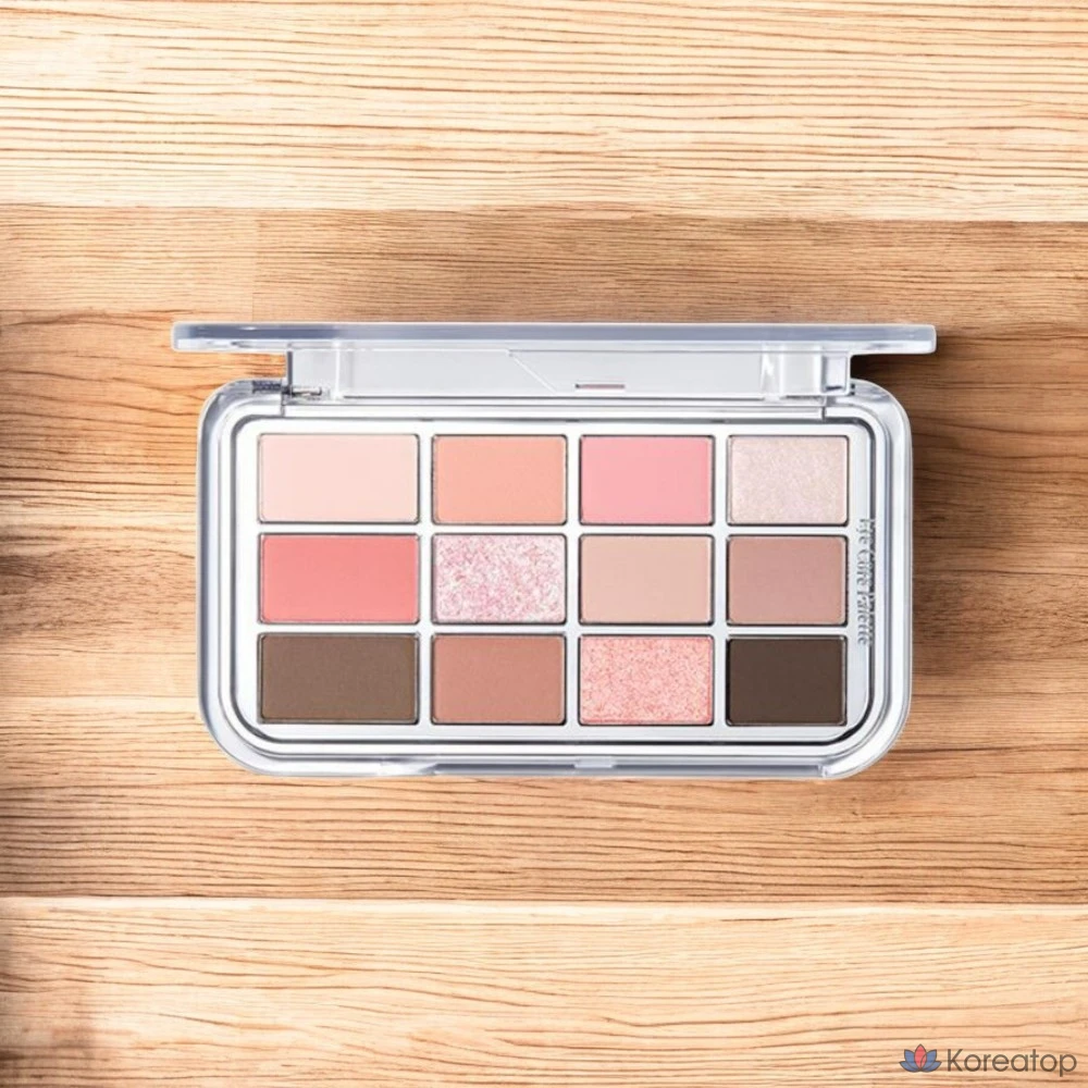 Палетка теней для век Espoir Eye Core Palette, оттенки Fine Particles, Subtle Pearl, Midnight Shell, 1 шт., фото 2