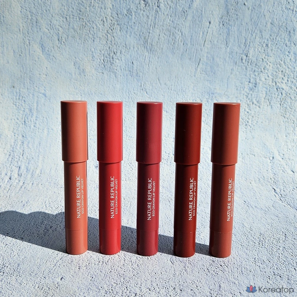 Карандаш Nature Republic Eco Crayon, № 3, цвет гибискус, 1 упаковка., фото 2