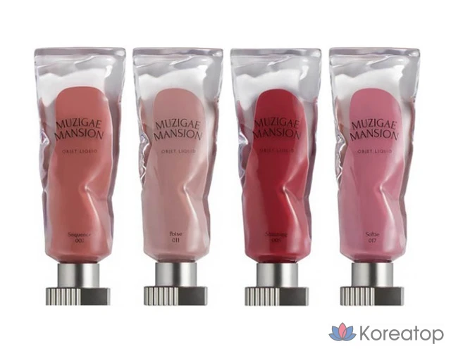 Тинт для губ Muzigae Mansion Objet Liquid Tint, оттенок 013 Appeal, 6 мл, 1 шт., фото 7
