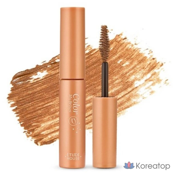 Тушь для ресниц Etude House Pure Lie Browcara Mascara 4,5 г, № 2, светло-коричневый, 1 шт.