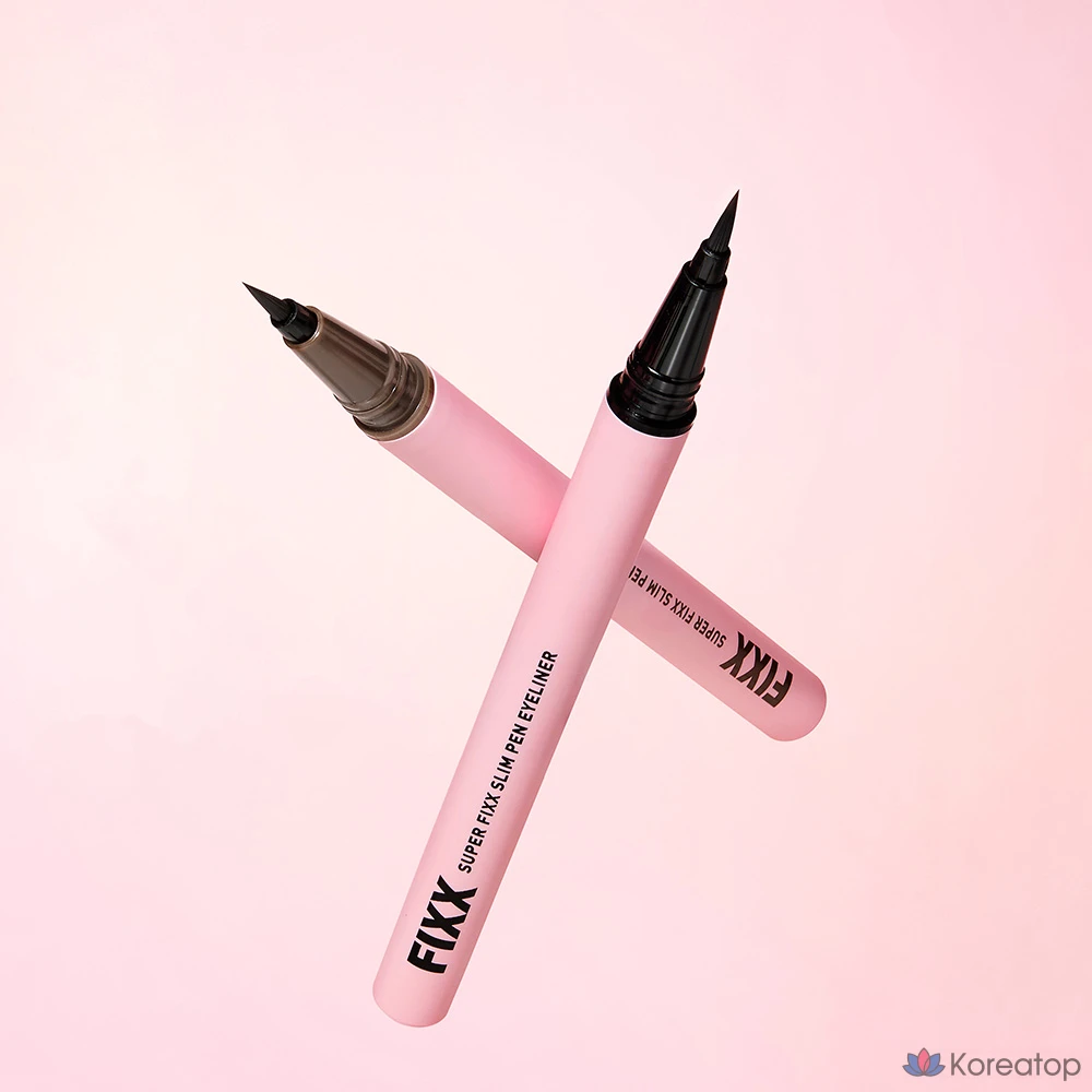 Подводка для глаз So Natural Powder Forum Super Fix Slim Pen Eyeliner, 0.4g, 01 Mocha Black, 1 шт., фото 5