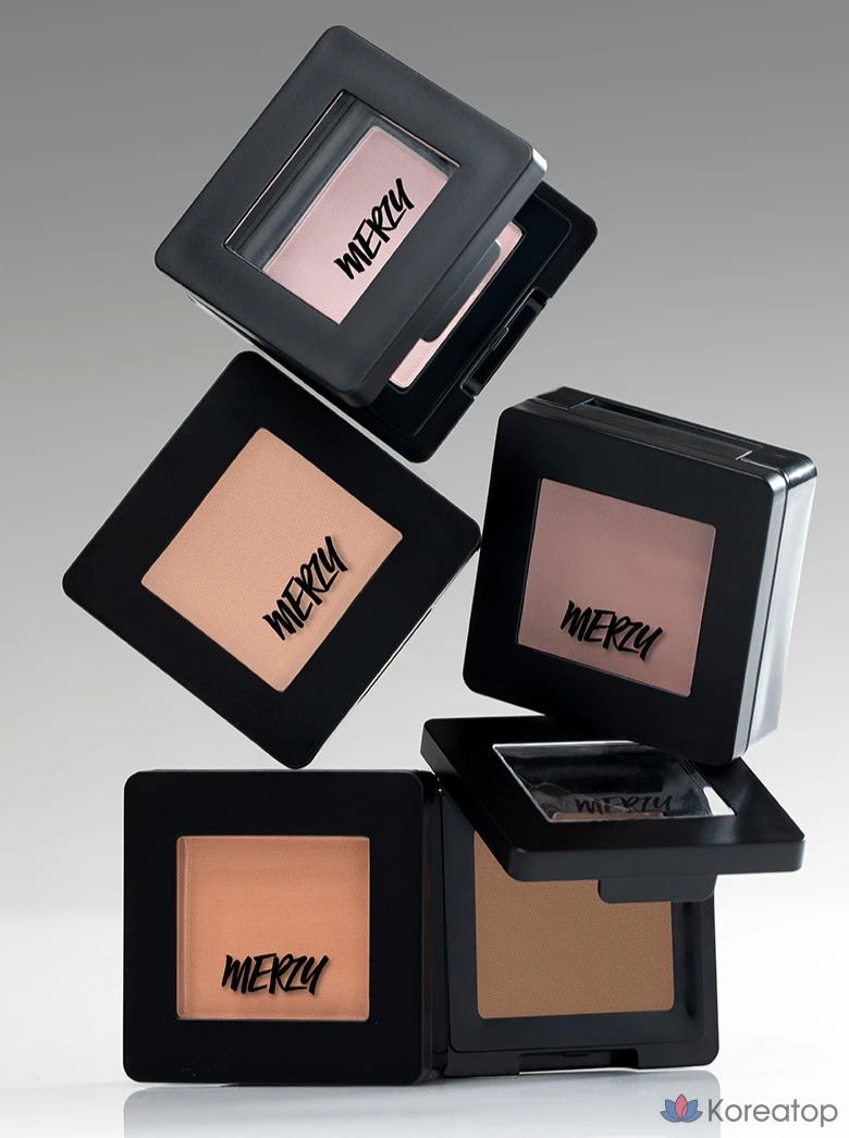 Тени для век MERZY the First, оттенок E6 Lily Vanilla, 1 шт.