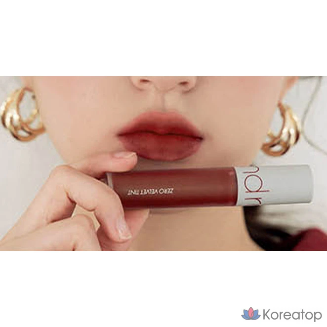 Rom&nd Zero Velvet Tint, 06 Deep Soul, 5,5 г, 1 шт., фото 6