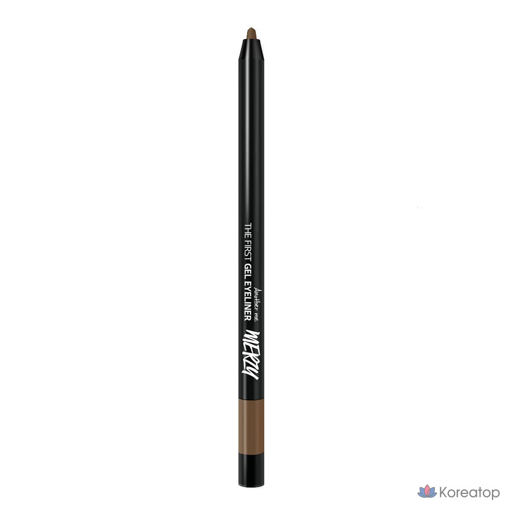 Гелевая подводка для глаз MERZY the First, G6, мягкий коричневый, 1 шт.