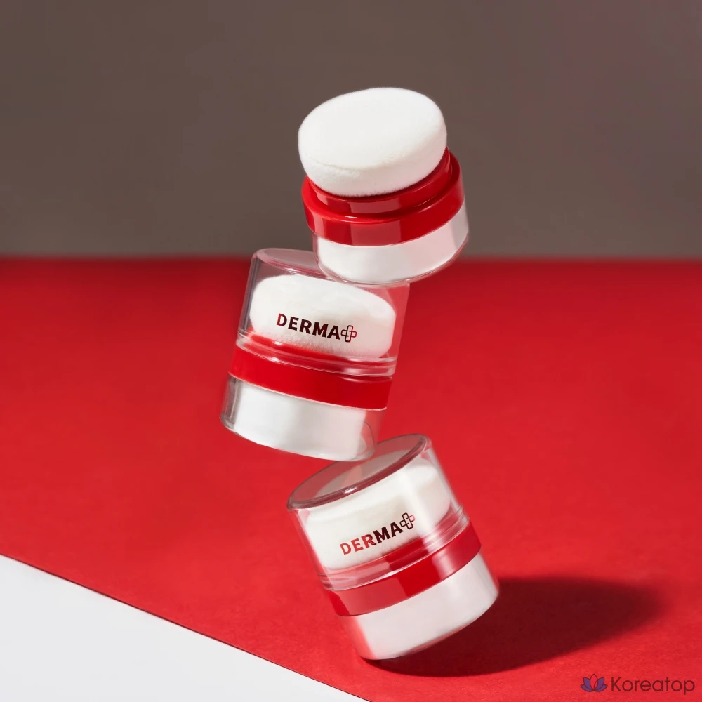 Сухой шампунь-порошок Akei Derma+ No-Sebum для волос с фруктовым ароматом, 4 г, 1 шт.