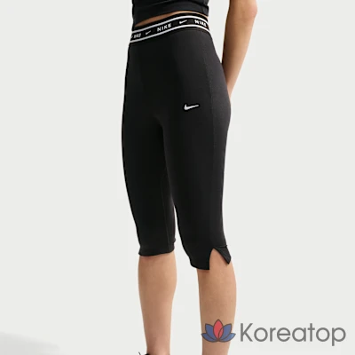 Леггинсы женские Nike Sportswear Chill Jersey Tight High-Waist Capri, фото 2