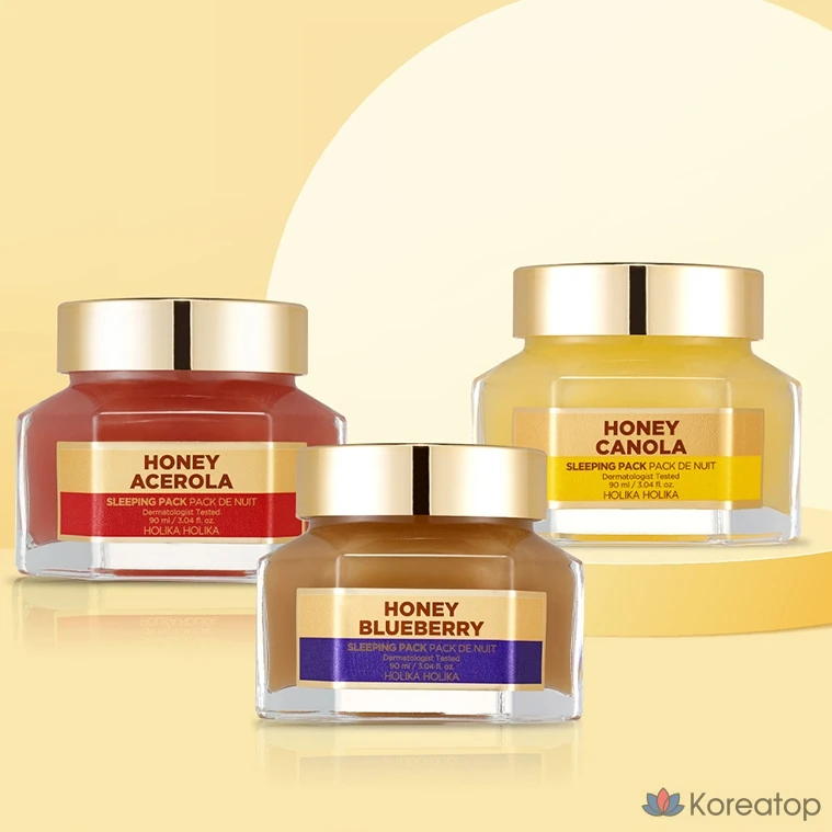 Holika Holika Honey Skin Sleeping Pack Canola Honey Renewal, 90 мл, 1 шт.